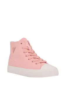 GUESS Female Prinze High-Top Canvas Sneakers