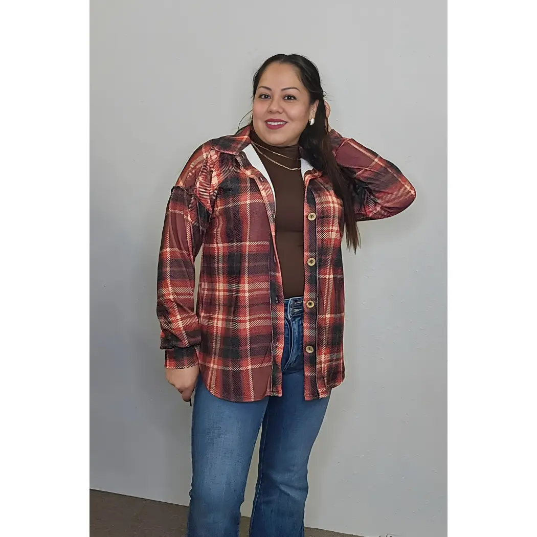 Plaid Flannel Shacket