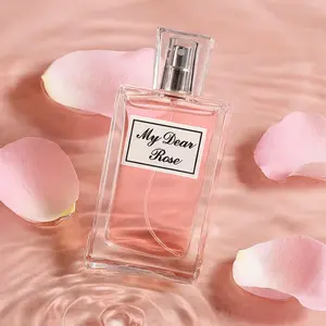 My Dear Rose 3.4FL.OZ Perfume - Long-Lasting Floral Fragrance for Women, Elegant Design, Cruelty-Free, Perfect for Gifting