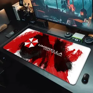 Residents Evils Movies Mouse Pad, Keyboard Mat, Umbrella Video Game Desk Mat, Residents Evil Gaming Playmat For Computer Accessories, Gift For Gamers