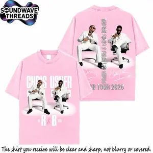 [Free Ship] Comfort Color The R&B Tour 2026 Raymond & Brown V6 Premium Cotton T-Shirt, R&B Music Duo Graphic Tee, Urban Hip Hop Soul Streetwear Shirt, Concert Tour Merch, Gift for R&B Fans, Vintage Music Tee