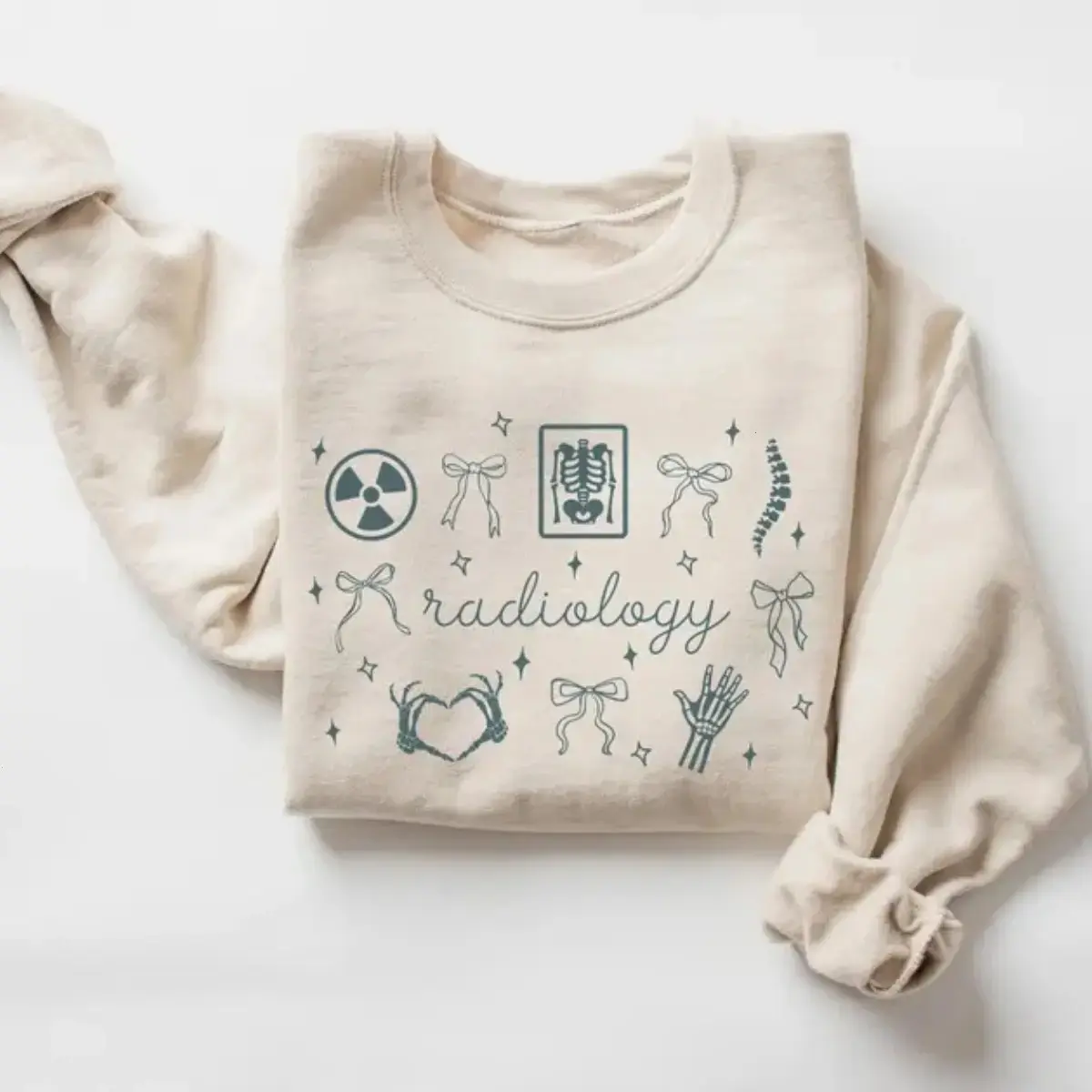 Coquette Radiology Sweatshirt, Radiology Department Gifts, RAD Tech Sweater, Xray Tech Appreciation, X-ray Technologist, Radiologist