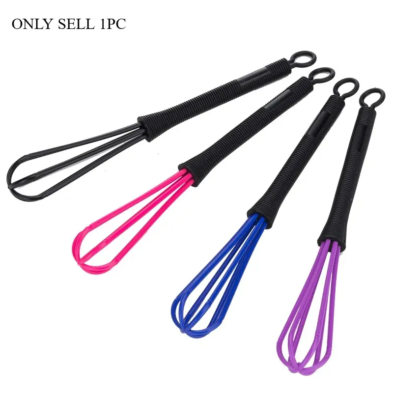 Hair Dyeing Cream Mixer Salon Barber Beauty Silicone Mixing Whisk Cream Mixer Stirrer Professional Hair Styling Tools