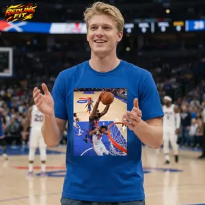 Mitchell Robinson Dunks On Joel Embiid Shirt, New York Basketball Tee, Gift for Fans