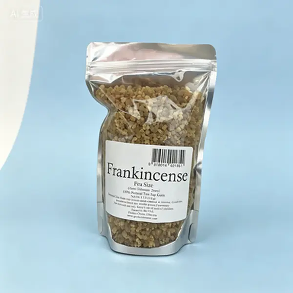 1 lb Bulk Bag Chemical-Free Incense Grade Natural Tree Sap Frankincense Resin Pellets - Pea-Size Sacred Boswellia Govinda, No Additives - Home Fragrance for Aromatherapy, Church Ceremonies