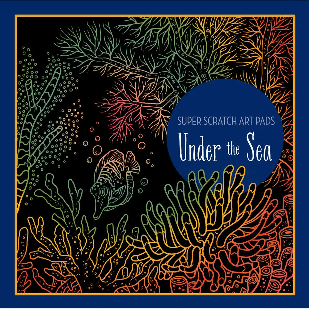 Super Scratch Art Pads: Under the Sea by Union Square Kids [Paperback Book]