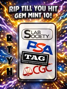 Rip Till You Hit A Gem Mint 10 - Pokémon Cards - PSA, TAG & CGC Graded - Slab Society Collated Series