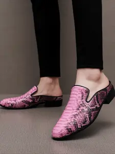 1 Pair of Men Semi Trailer M Ü Ller Low Heeled Shoes Comfortable Breathable Fashionable Classic Casual Shoes