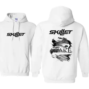 Retro Skillets Awakes  T-Shirt , Skillet Band T-Shirt , Music Graphic Tee, Rock Band Shirt, Retro Music Tee, Rock Music Lover Shirt, Vintage Band Shirts Casual Comfort Cotton Fabric Fit Top, Top Men's and Women's Clothing