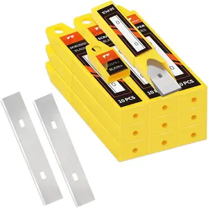Scraper  4 inch 100 count Replacement  for Cleaning Glass Wall Windows Stove