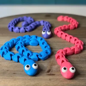 Pocket Pets | Mini 3D Printed Articulating Baby Animals | Fidget toy | Sensory toy | For Road Trips or Party Bags | Articulated Figures | Flexi Toy