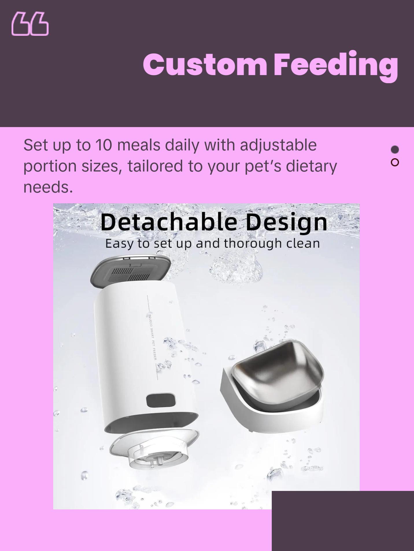 Wireless Automatic Pet Feeder Wireless Automatic Pet Feeder