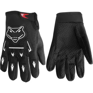 F-HBL10  Kids Dirt Bike Gloves, Kids & Youth Power Sports Riding Gloves for Motorcycle, BMX, Mountain Bike, ATV, Full Finger Children Gloves for Outdoor Sports Cycling Camping Fishing