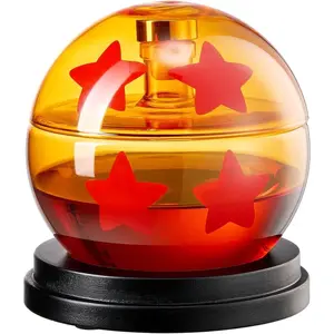 Dragon Whiskey & Wine Decanter 25oz | Anime Ball Collectible Star Sphere Carafe | Unique Crystal Glass Liquor Decanter for Fans & Collectors | Display Bar Decor Gift for Dad, Men, Him, 4 Star Balls