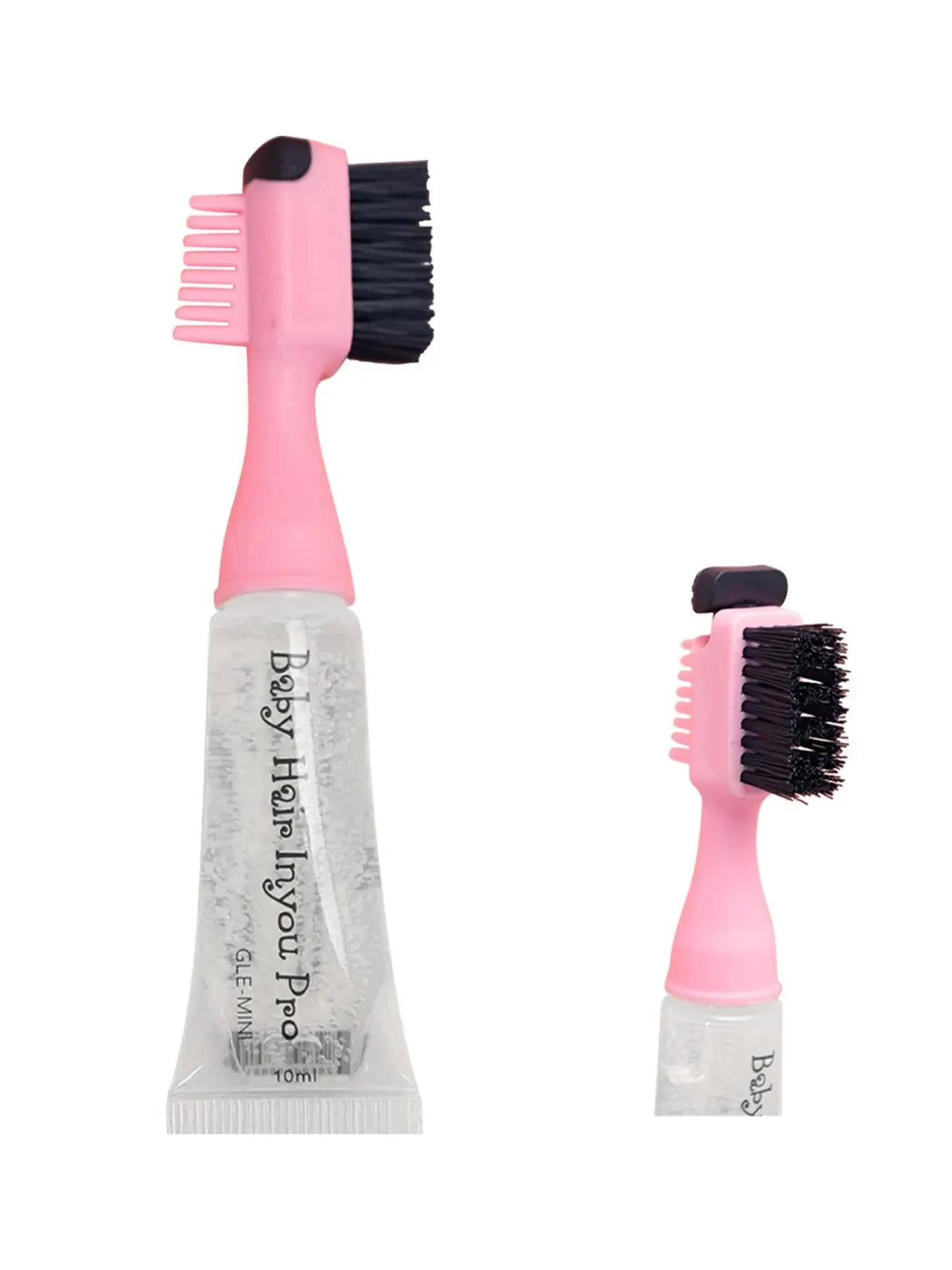 1 Piece 3 in 1 Hair Styling Comb for Newborn Infant Baby Hair Control, Professional Gel & Comb & Brush, Fashionable Hair Styling Tool for Edge Hair Control, Baby Grooming, Hair Care