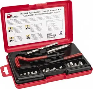 Recoil Thread Repair Kit - Free-Running, Locking Screw, 0.469 in Insert Length, Model 34056