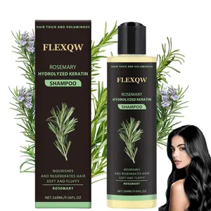 Rosemary Nourishing Moisturizing Hydrating Shampoo for Men and Women-Natural Thickening & Strengthening Shampoo with Hydrolyzed Keratin for Luxurious Hair Care