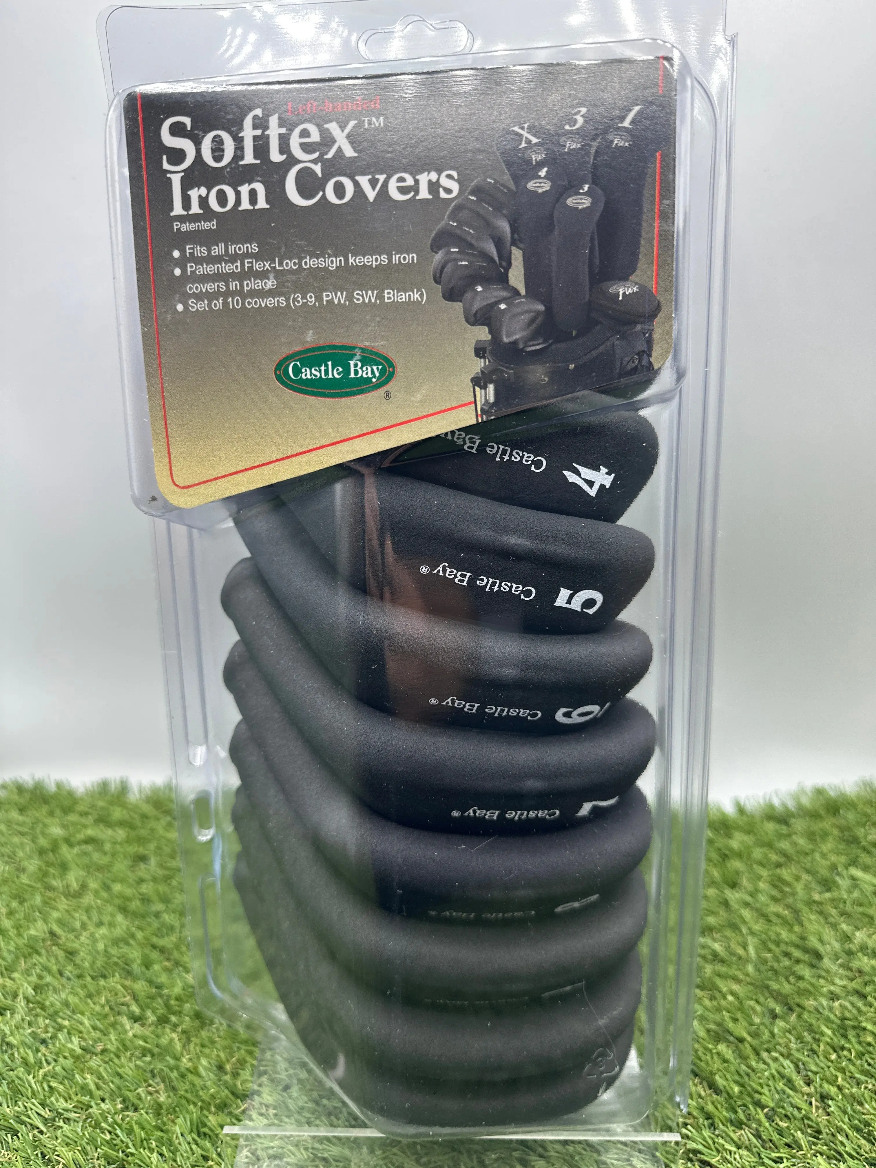 Castle Bay Iron Covers Left Hand Black Castle Bay Iron Covers Left Hand Black