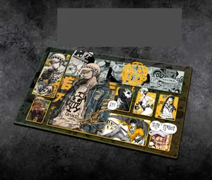 O-P Trafalgar Law Mouse Pad Cozy Gaming Desk Mat Anime Setup Mat Mousepad Playmat Anime