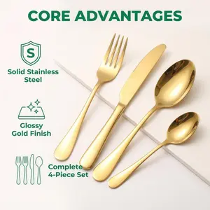 Butterfly Bow Design Portable Cutlery Set, Including Spoon, Fork, Chopsticks & Storage Box, Outdoor Tableware for Camping & Hiking