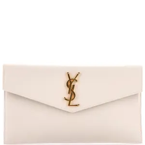 Pre-owned Yves Saint Laurent Leather Clutches & Wristlets Saint Laurent Uptown Pouch by Rebag