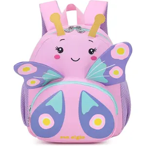 Z-CPB3   Toddler Backpack for 1-3 Year Old Girls & Boys Waterproof 3D Animal Cartoon Rabbit Design Kids Travel Backpack Lightweight Preschool Daycare Bag with Adjustable Straps(Little White Rabbit)