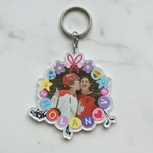 Heated Rivalry Hollanov Inspired Acrylic Keychains, Team Rozano Keychain, LGBT Hockey Keychain, Hockey Love Keychain