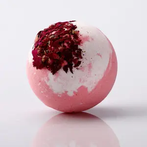 Rose Bath Bomb, Aromatic Bath, Moisturizes Skin, Portable, Perfect for Travel, Dates, Daily Use, Unisex, Black Friday and Christmas.