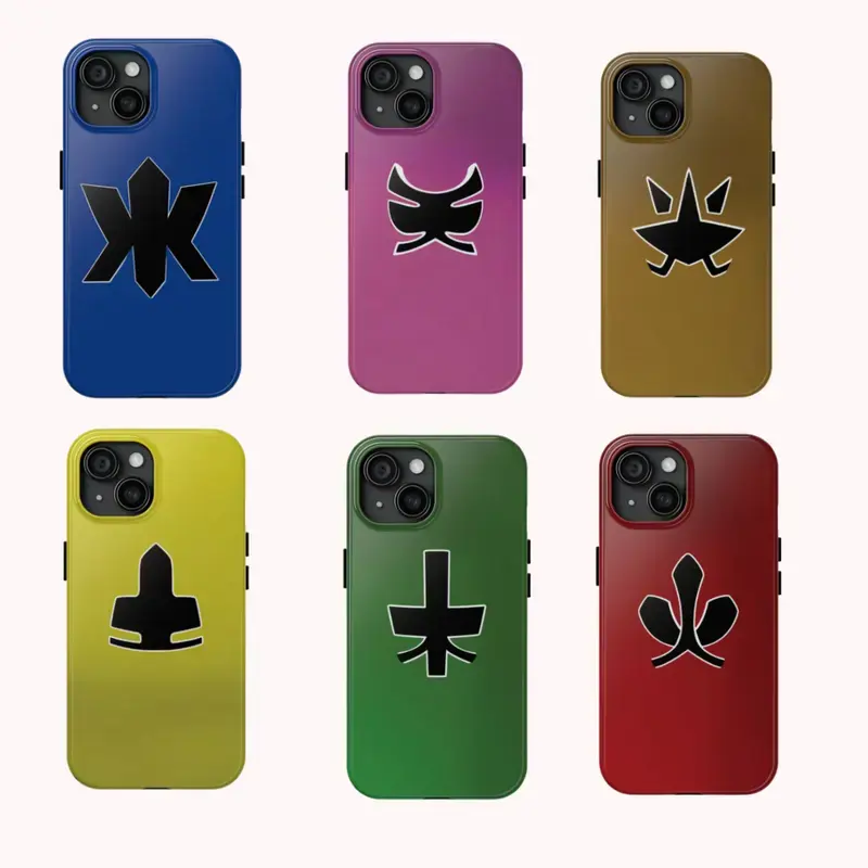 Power Rangers Samurai Tough Case for iPhone 11 12 13 14 15 16 17 Pro Max,  Shockproof Dual-Layer Design Protective Cover, Accessories, Smartphone -  TikTok Shop