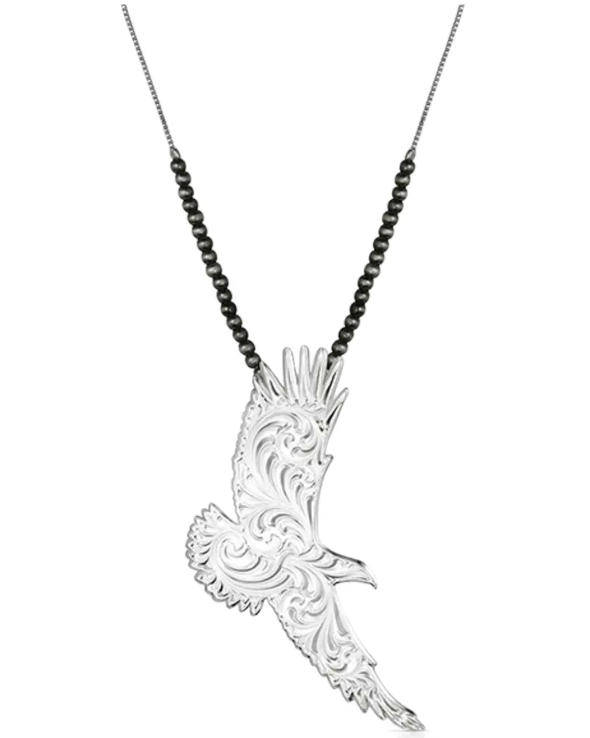 Montana Silversmiths Unisex Soaring Eagle Necklace - Amnc6176