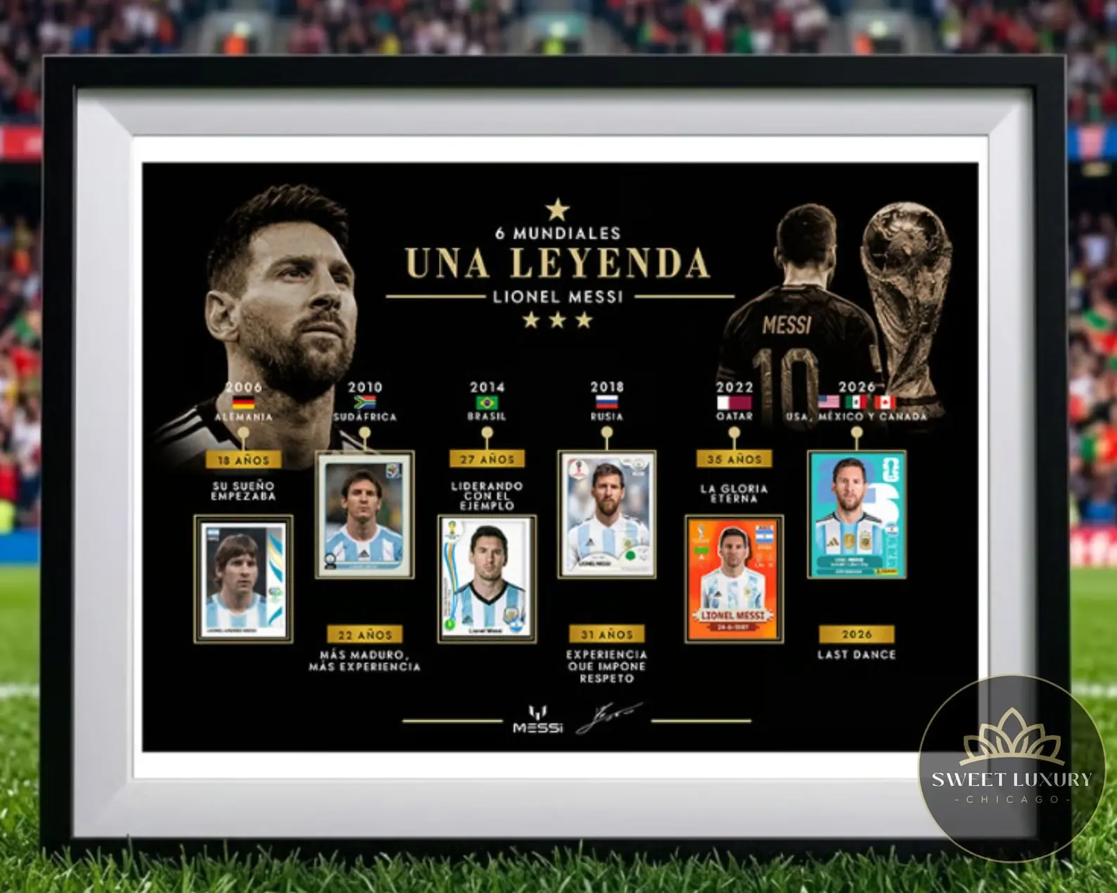 Messi Poster. Unframed.
