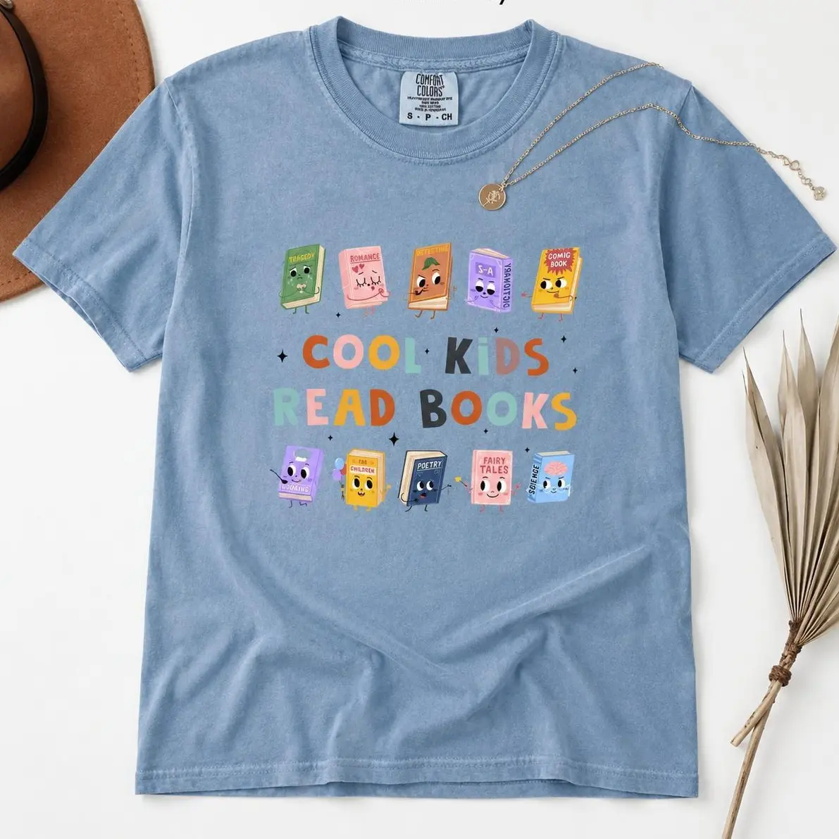 Cool Kids Read Books Shirt, Teacher Shirts, Kindergarten Teacher Shirt, School Librarian Shirt, Reading Teacher Shirt, Teacher Gifts - TrendWear USA