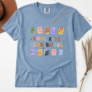 Cool Kids Read Books Shirt, Teacher Shirts, Kindergarten Teacher Shirt, School Librarian Shirt, Reading Teacher Shirt, Teacher Gifts - TrendWear USA