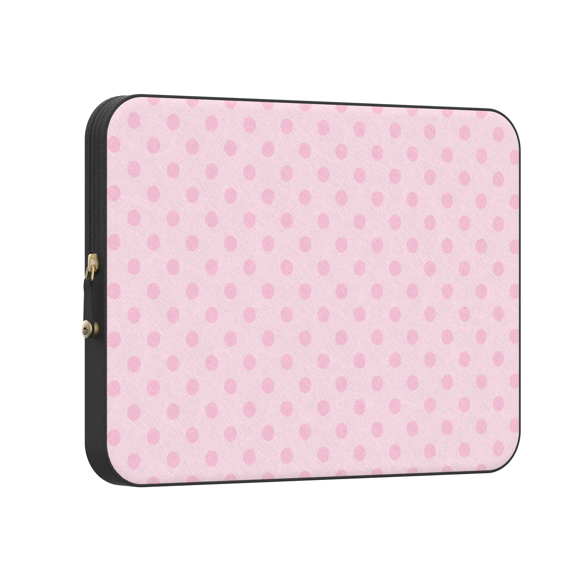 Spotted in SoHo | Pink Polka Dot Laptop Case