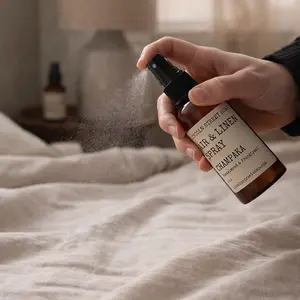 Luxury Linen & Air Spray | Natural Home Fragrance Mist | Fabric & Room Spray | Long-Lasting Botanical Scent | 2 oz