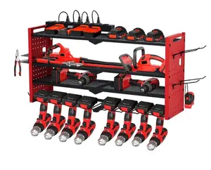 Heavy-Duty Wall-Mounted Organizer, Space-Saving Storage for Garage (Tools & Hardware Category)