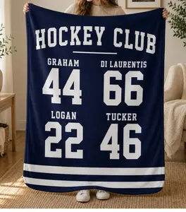 Briar University Hockey Club Blanket, Off Campus Hockey Boys Blanket, Bookish Gift