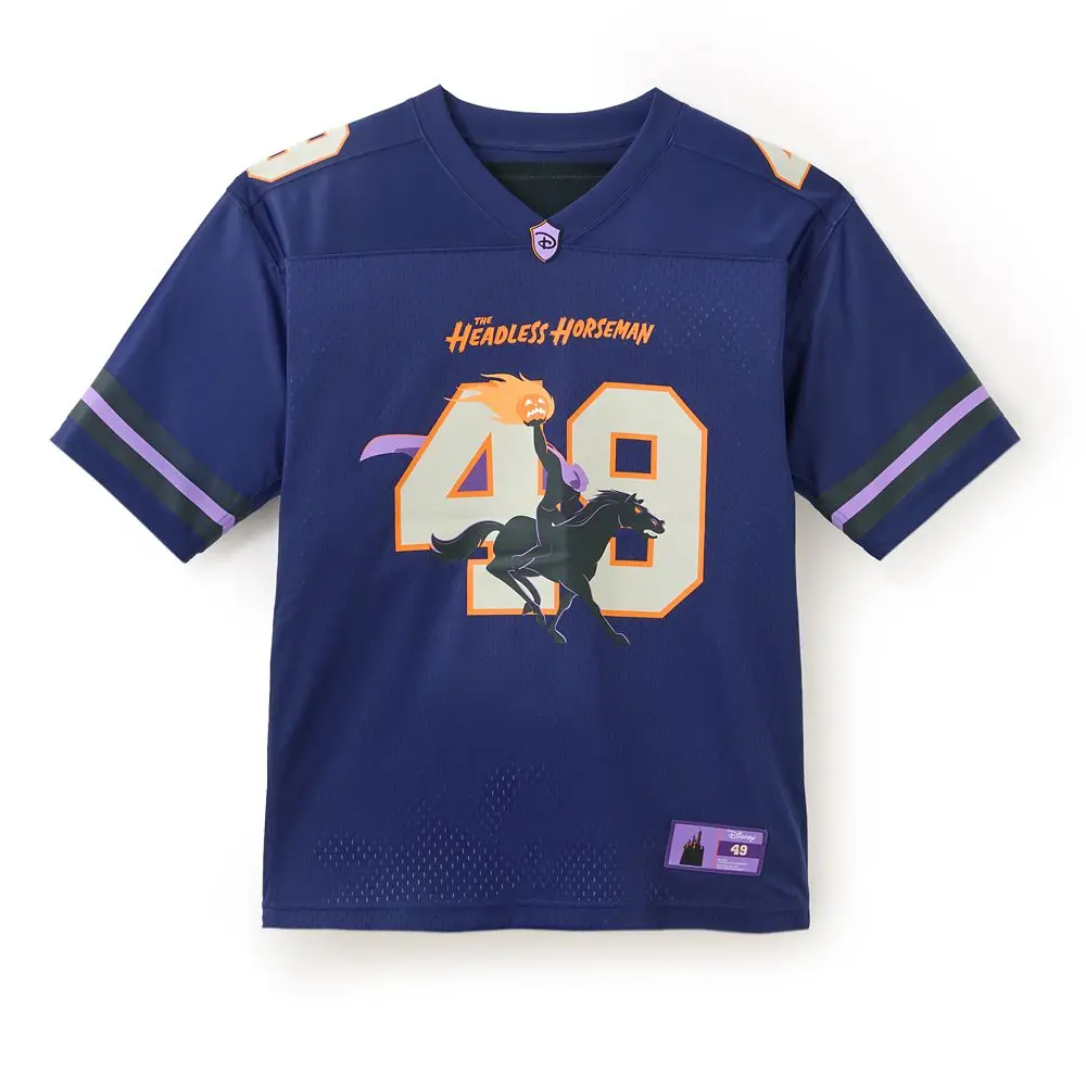 Disney Store The Headless Horseman Football Jersey for Adults – The Adventures of Ichabod and Mr. Toad
