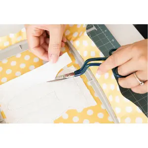 Double Curved Applique Scissors Left Handed