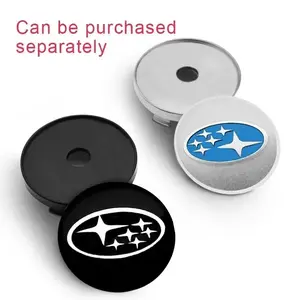 4Pcs 56mm 60mm Car Wheel Hub Center Cap Sticker For Subaru STI Forester Outback Impreza Legacy WRX Rim Cover Emblem Stickers Vehicle Exterior Decoration Car Decals Accessories