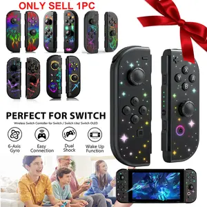 Switch Wireless Controller, Upgraded Switch/lite/oled Controller with Motion Control, Wake Function, Dual Vibration Feature