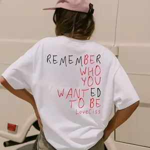 Funny Sexual innuendo REMEMBER WHO YOU WANTED TO BE T-Shirt Unisex - Gifts for Everyone 100% Cotton From USA