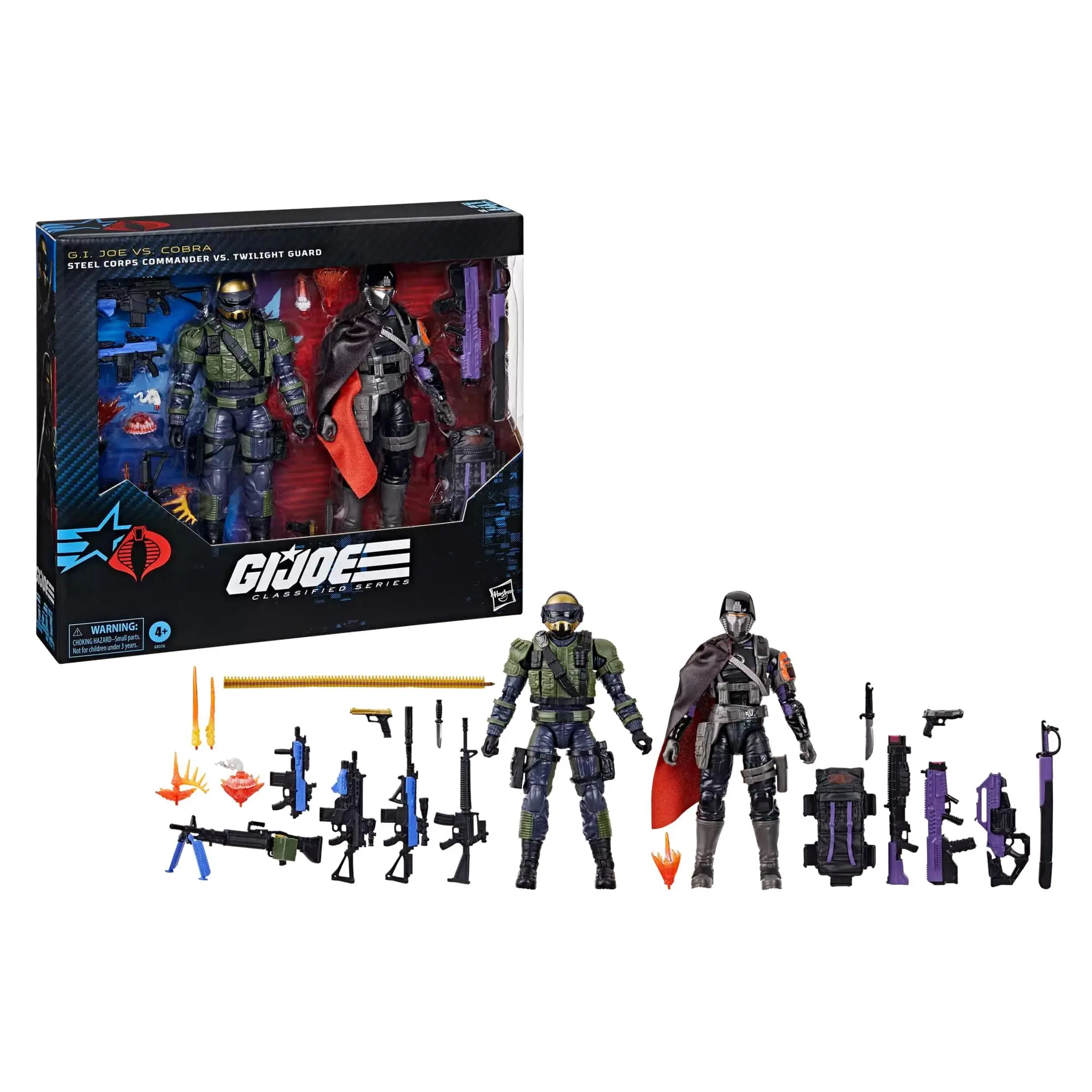 G.I. Joe 6 Inch Classified Series | Steel Corps Commander Vs. Twilight Guard