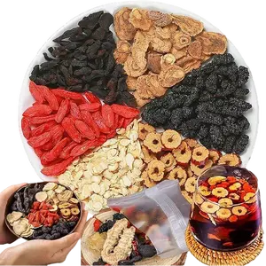 Kidney Tea Formula Ginseng Five Treasure Tea Combination Scented Tea Red Date Wolfberry Tea Men's and Women Tea Health Dried Fruit Beverage Loaded Tea Packets, Christmas gift,Recommend to a friend-TikTokShopBlackFriday