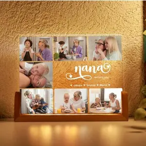 Personalized Photo Collage, Nana Photo Frame, Customized Mom Frame, Mother's Day Photo Collage, Custom Photo Collage, Grandma Photo Collage