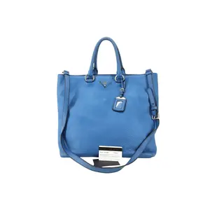 Pre-owned PRADA leather Shoulder Bags Vitello Daino Shopping Shoulder Bag (2260001034918)