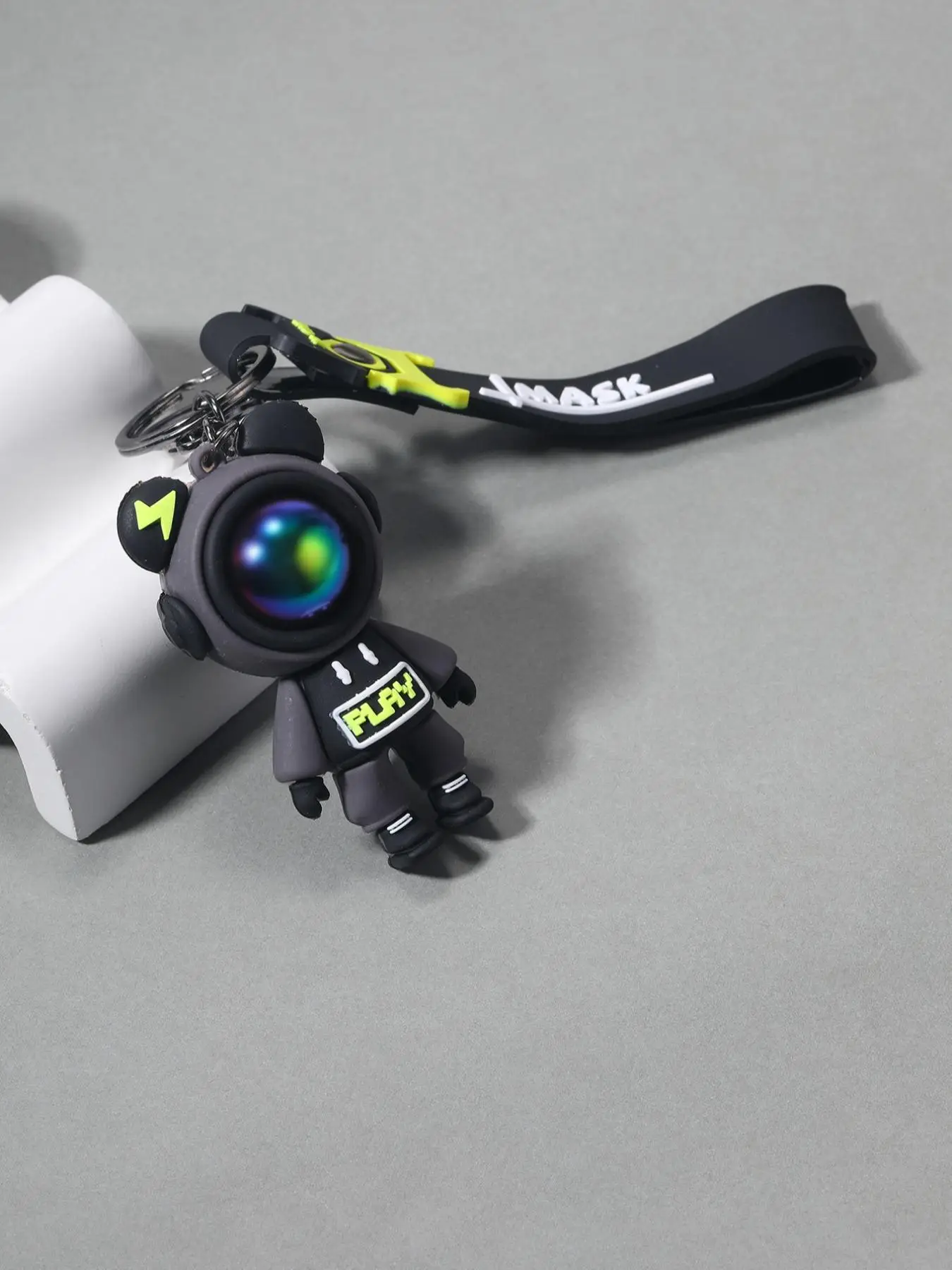 Cartoon Bear Design Keychain, Cute Animal Keychain for Men & Women, Fashion Accessories for Daily Decoration, Funny Car Pendant Key Chain, 2024 New Fa