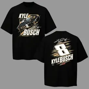 Kyle Busch #8 3CHI Racing Tee | Forever Rowdy Memorial NASCAR Shirt