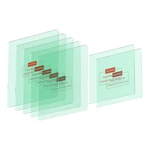 YESWELDER 5pk Large Viewing Screen Outer Replacement Lens and 2pk Inner Replacement Lens for LYG-M800H & LYG-17800F Series Welding Helmet