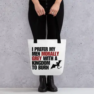 Morally Grey Romantasy Tote Bag